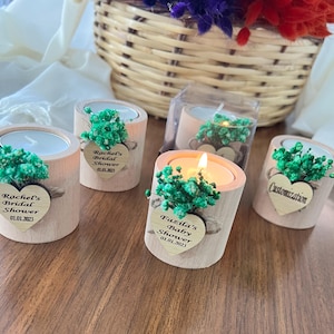 40 pcs Personalized Candle Wedding Favor • Wedding Favors for Guests in Bulk • Wedding Gifts for Guests •Rustic Wedding Favors •Party Favors