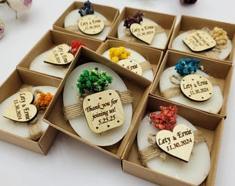 50 PCS Personalizados a granel Lembrancinhas de sabonete para chá de panela, Lembrancinhas de casamento a granel, Lembrancinhas rústicas e exclusivas para chá de panela, Presentes de sabonete para festa