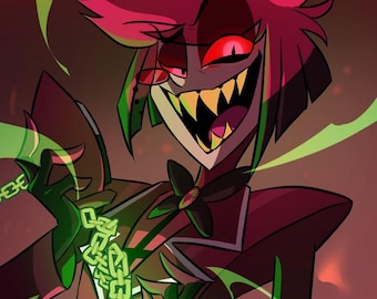Alastor Themed bracelet from Hazbin Hotel