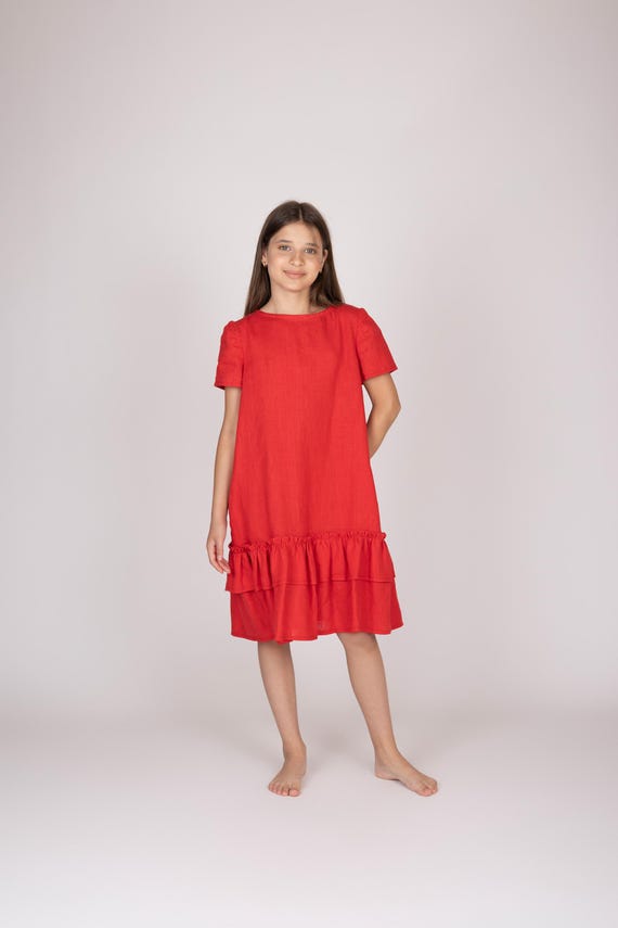 linen dress cover up .Alicia Linen Shirt Dress / Cover-Up White / M main image 0