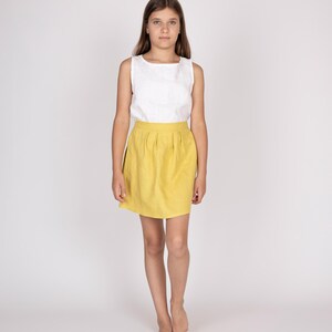 [nuuanu ] / ☆ Lysia Skirt / Yellow NUUANU Lysia Skirt - Yellow | International Store