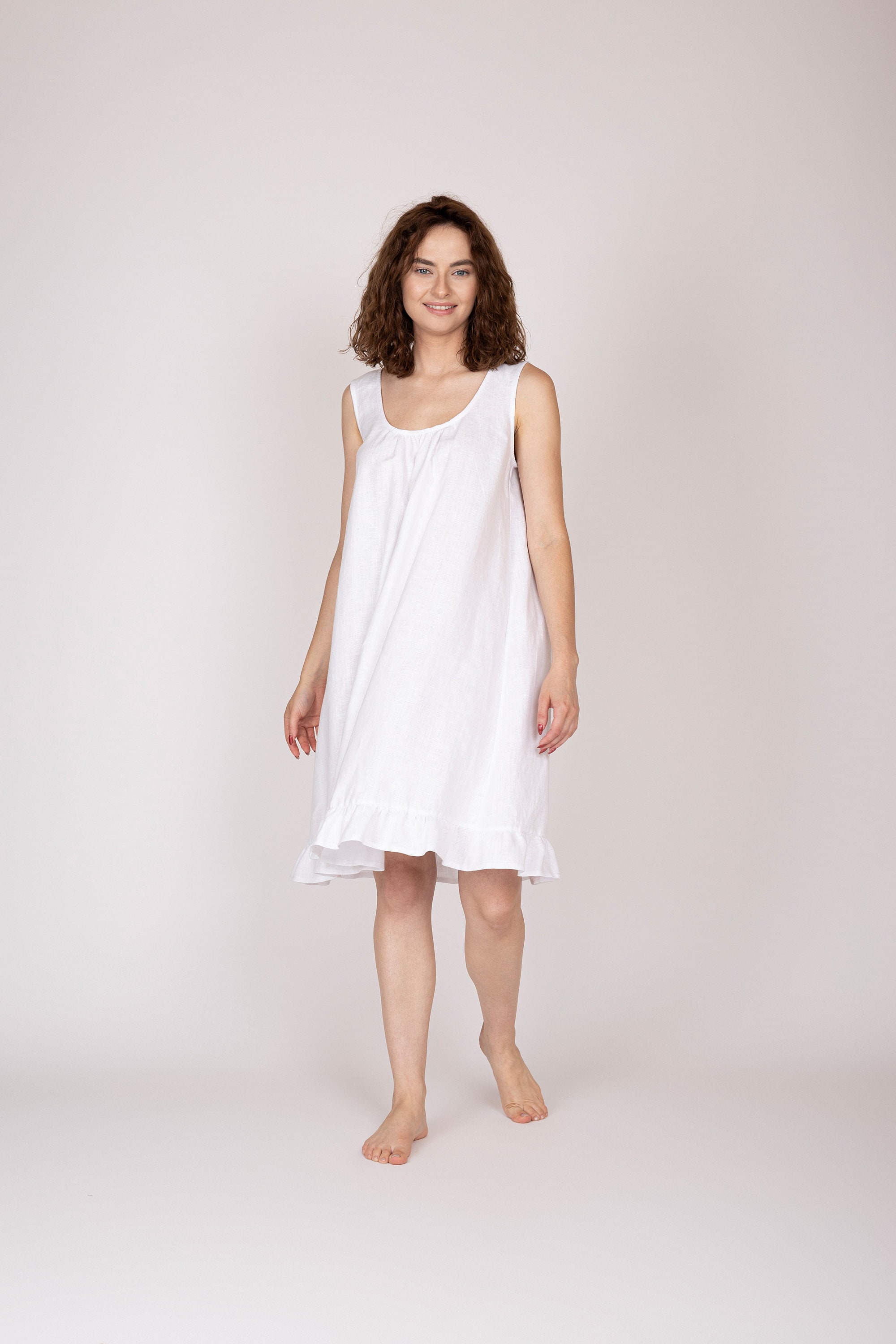 belgian linen dress David Jones Reformation Belgium Midi Dress in White, Size 2 US
