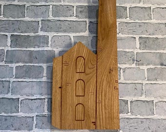 Cornish Tin Mine Engine House - handmade from oak in Cornwall.