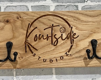 Oak Coat Hooks - Upgrade Options