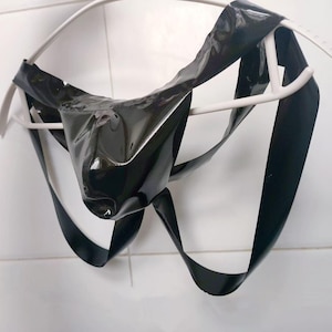 Latex Mini Briefs for Men Shiny Fetish Wear | Unique Male Latex Underwear Men’s Lingerie