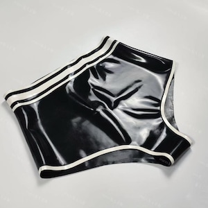 Latex Fetish Panties, Custom Rubber Shorts and Tights, Female Latex Underwear