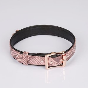 Gothic vegan leren choker: O-ring punk kraagketting