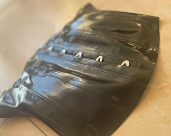 Latex Corset, Latex Waist Corset, Under Bust Corset for Women