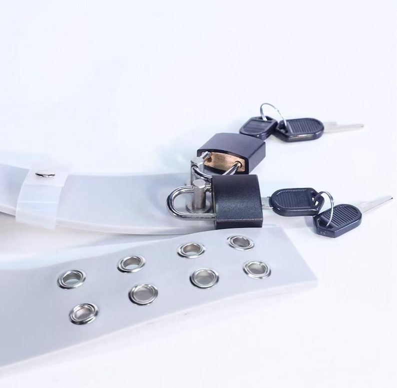 Latex Mask With Lockable Strap, Fetish Mask for Roleplay & BDSM, Sexy ...