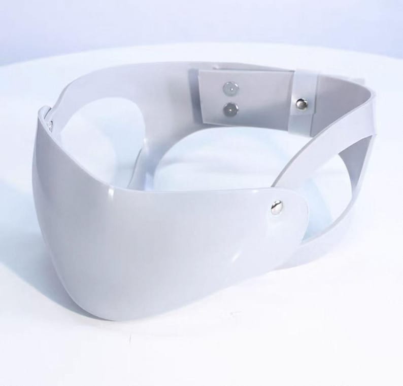 Latex Mask With Lockable Strap, Fetish Mask for Roleplay & BDSM, Sexy ...