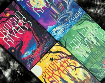 Crimson Rivers 4 Volume Set — Hardcover Bookbind with Dust Jacket
