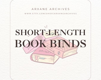 Small Book Binds - Short Fics