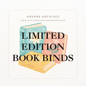 Limited Edition Book Binds