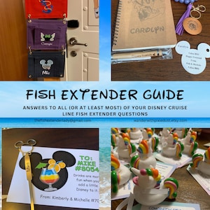 Disney Cruise Fish Extenders 30-page Step by Step Guide, + 3 Free Gifts: 400+ FE ideas by category; Lego Ship Parts Guide; Deck Delivery Aid
