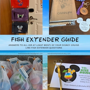 Fish Extenders,Disney Cruise,30-page Step by Step Guide, + 3 Free Gifts: 400+ FE ideas by category; Lego Ship Parts Guide; Deck Delivery Aid