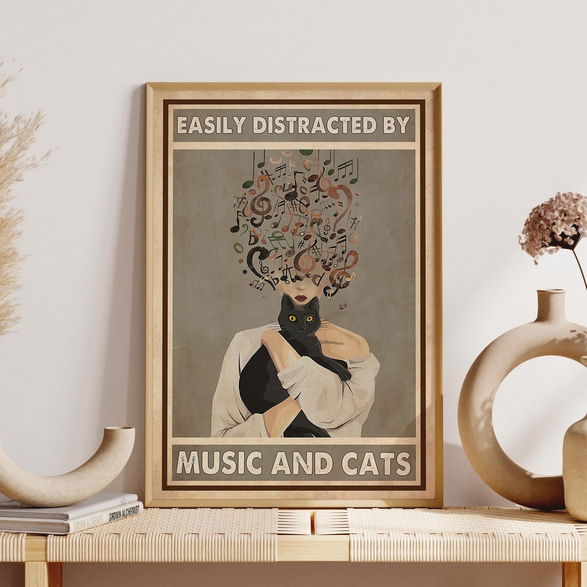 【CAT】　vintage poster Amazon.com: Palace Learning Tournée du Chat Noir by Theophile