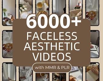 6000+ Faceless Reels & Stories, Aesthetic DFY Videos, PLR MRR Content, Viral Instagram Reels, Resell Digital Bundle