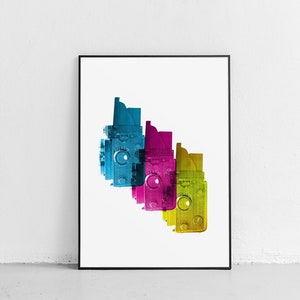 Photographer Print, Photography Printable, Camera Wall Art, Vintage Camera Poster, Minimalist Printable, Photographer Printable