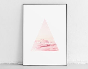 Blush Pink Printable, Minimalist Printable, Minimalist Wall Art, Minimalist Home Decor, Minimalist Art Prints, Pink Printable, Pink Poster