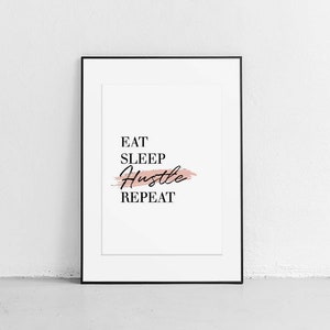 Inspirational Poster, Inspirational Printable, Inspirational Prints, Inspirational Wall Decor, Office Decor, Glam Printable, Fashion Print
