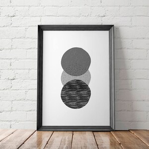 Circles Printable, Circles Wall Art, Circles Home Decor, Circles Wall ...