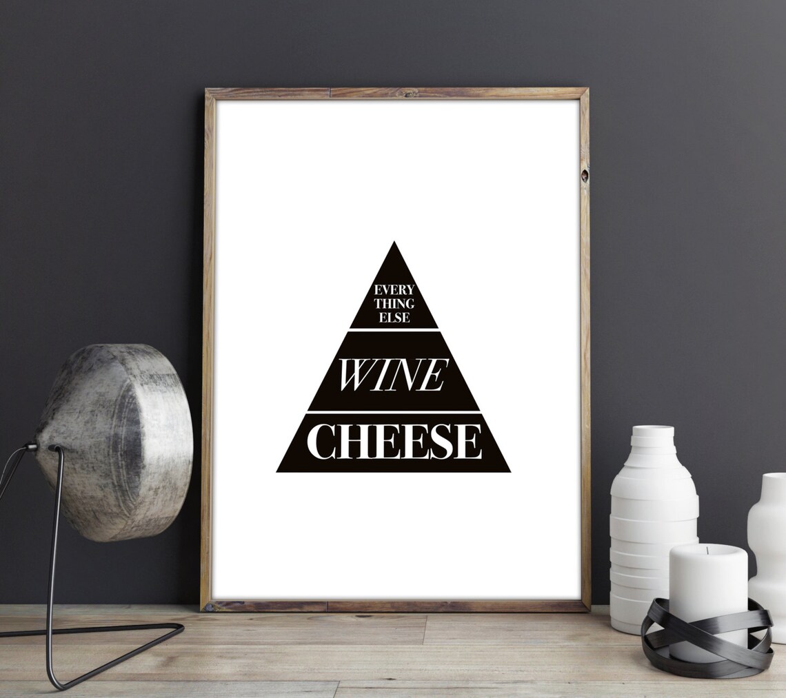 Wine Printable Wine Wall Art Wine Art Print Wine Poster - Etsy