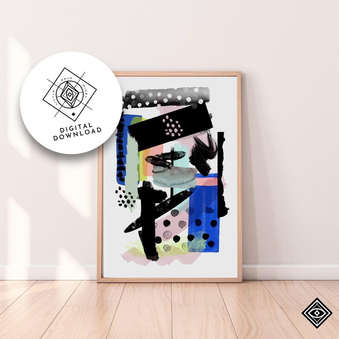 ABSTRACT 29 Modern Printable Art Modern Art Prints Etsy