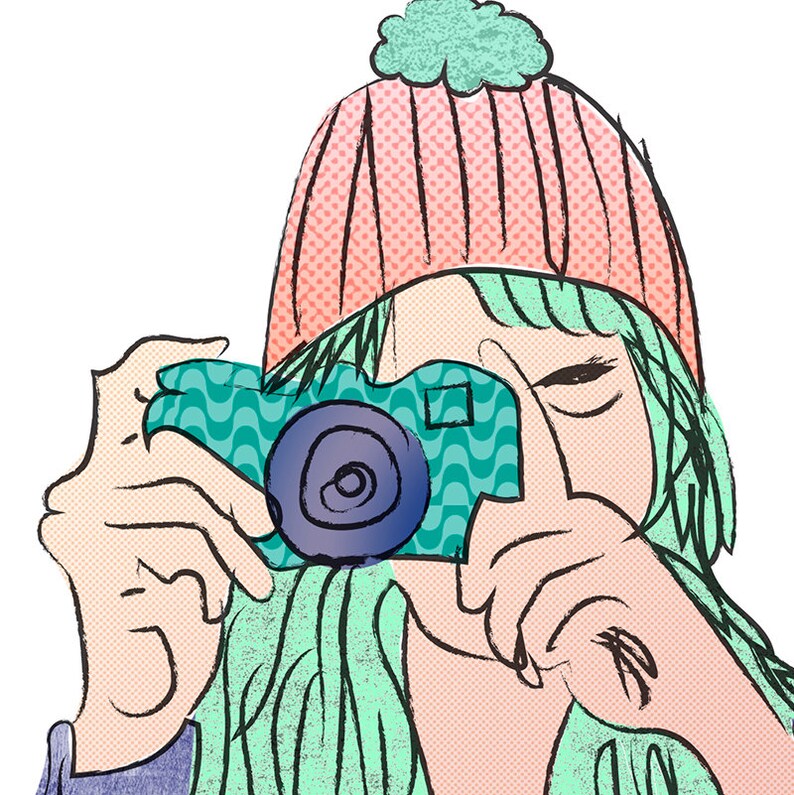 Photographer Gift Printable Art Gift for Her Girl Etsy