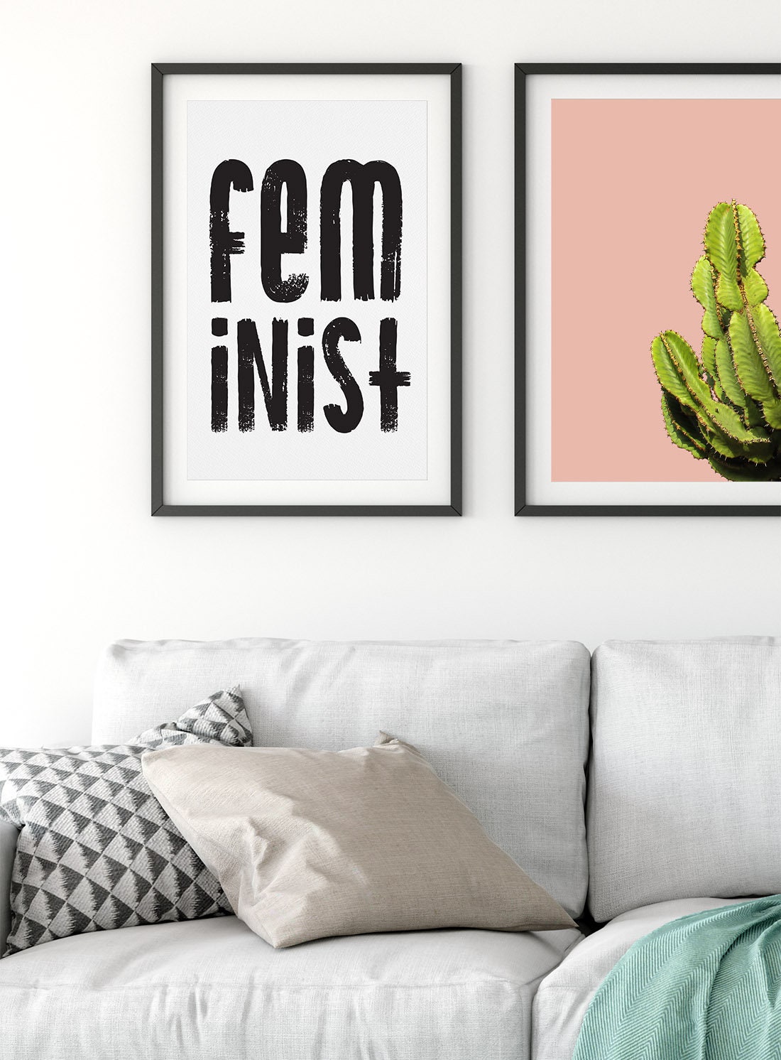 Feminist Printable Poster Downloadable Art Prints Gifts | Etsy