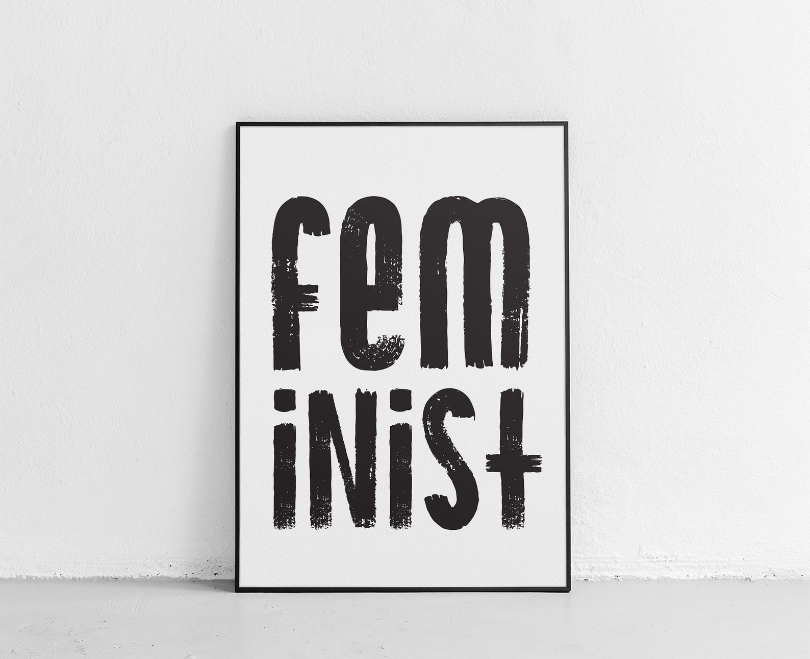 Feminist Printable Poster Downloadable Art Prints Gifts - Etsy