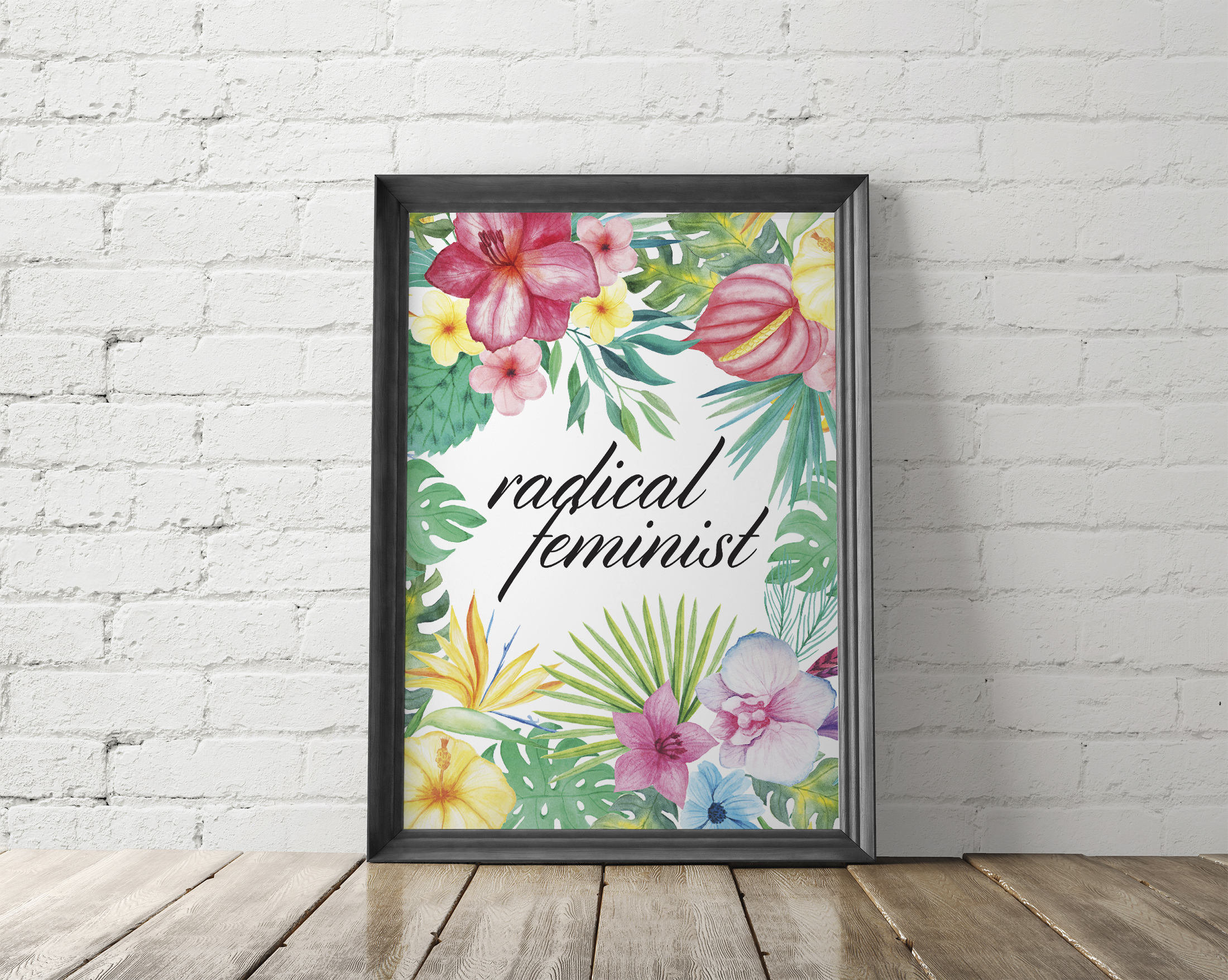 Feminist Printable Feminism Quote Feminism Wall Decor | Etsy
