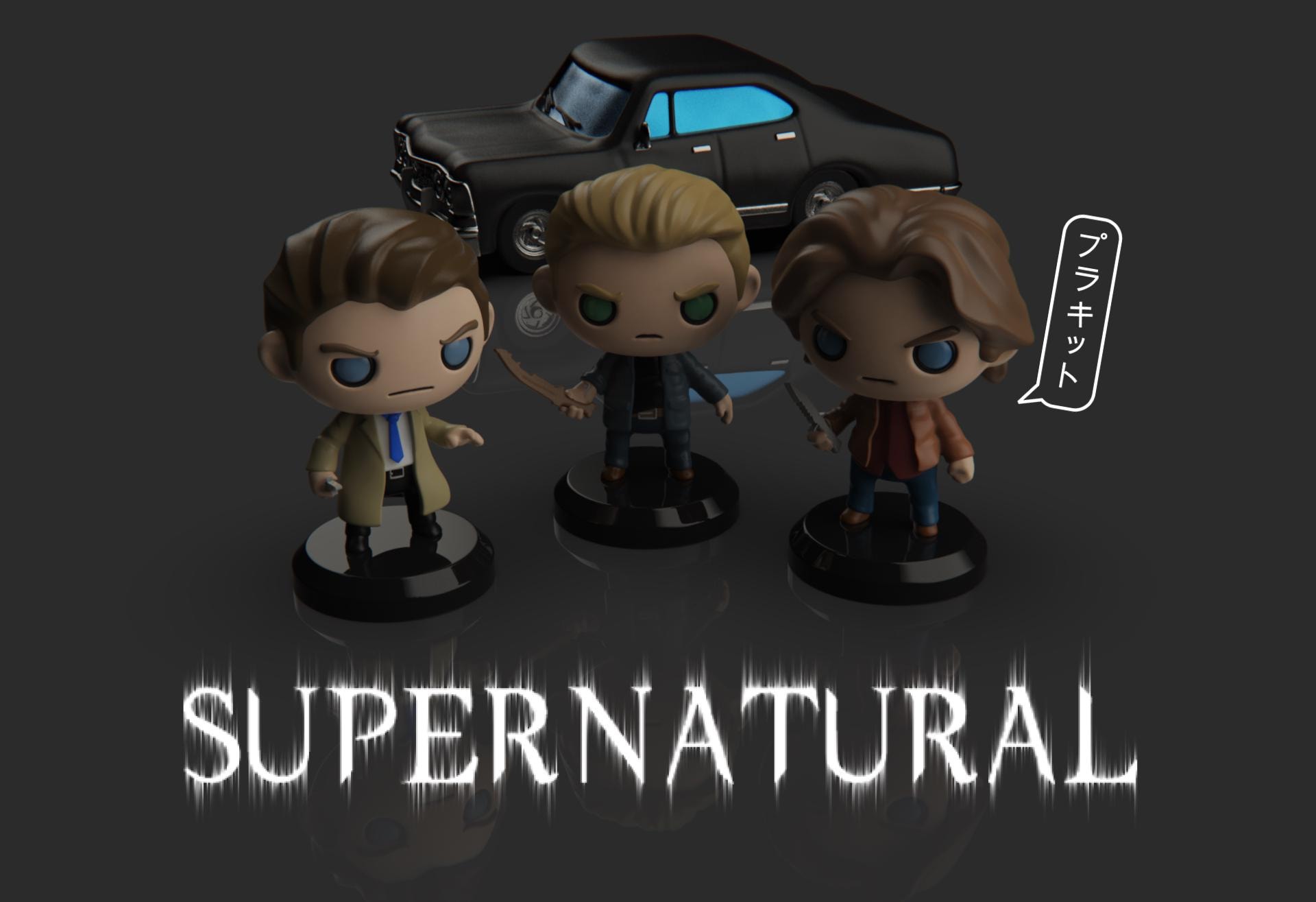Supernatural plush - Etsy 日本