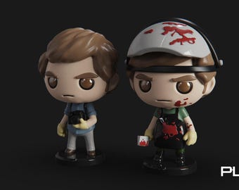 PLAKIT 32mm Dexter Mini Figurines