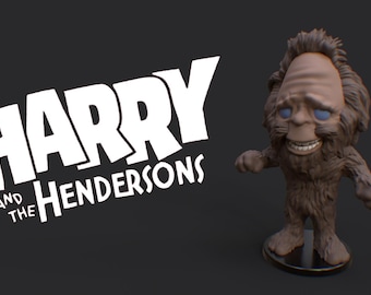 PLAKIT 32mm Harry And The Hendersons Mini Figurines