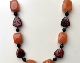 Autumn Warmth Necklace 22 inches