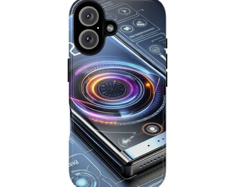 IPhone Case, Futuristic: 3D Wrap, Impact-Resistant, Wireless Charging