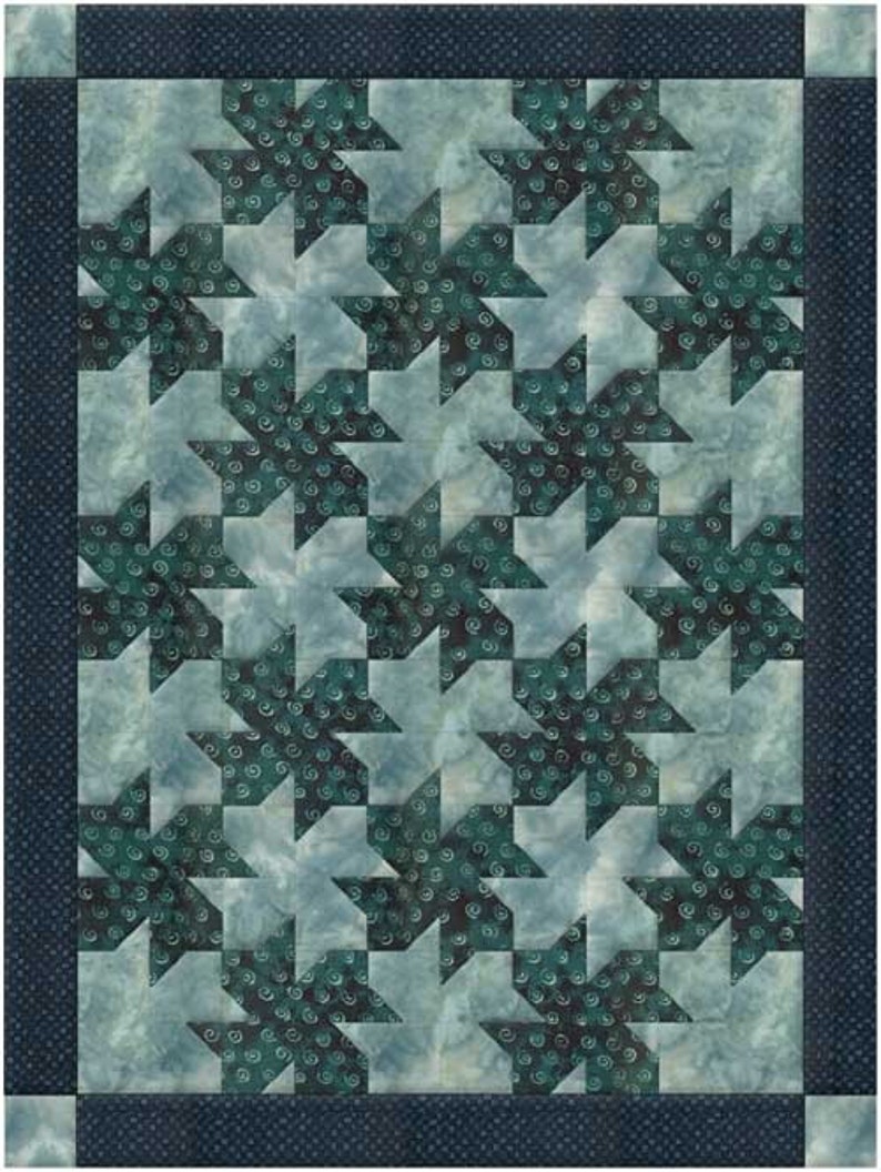 pattern tessellating flower lap baby quilt pdf download