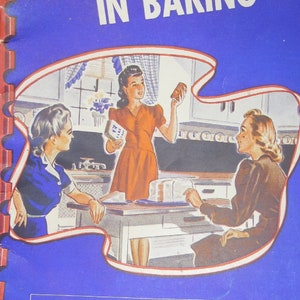 Vintage 1940s Guide to Royal Success in Baking - Cream of Tartar Baking Powder Cookbook - Cakes, Frostings, Cookies, Biscuits, Etc. Recipes