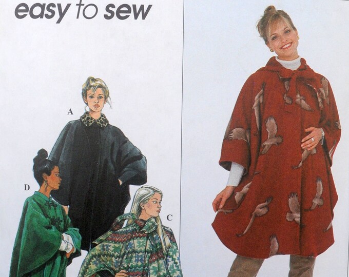 Simplicity 8403 Easy Sew Capes Polar Fleece Football Etsy