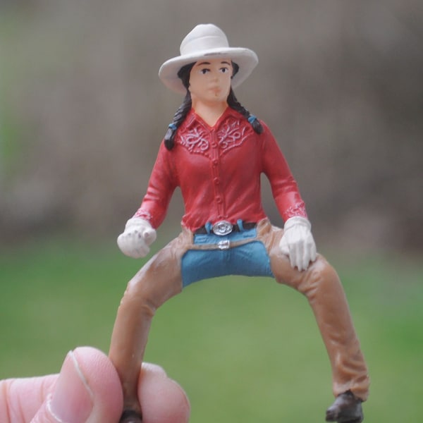 Schleich Western Rider - Cowgirl - Horse Club - Diorama - Miniature - Dollhouse - Figurine - #42112