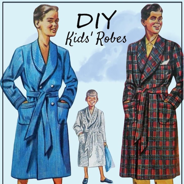 1940s Vintage Bathrobes Etsy