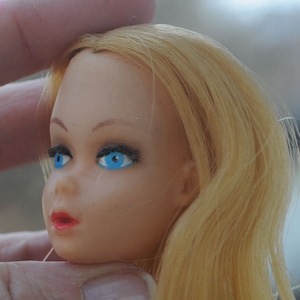 Vintage Mariclare Doll Head Only - TNT Barbie Clone - Mod, Twist &#39;n&#39; Turn - Kawaii, Cute - OOAK - Parts, Repair, JC Penney Exclusive