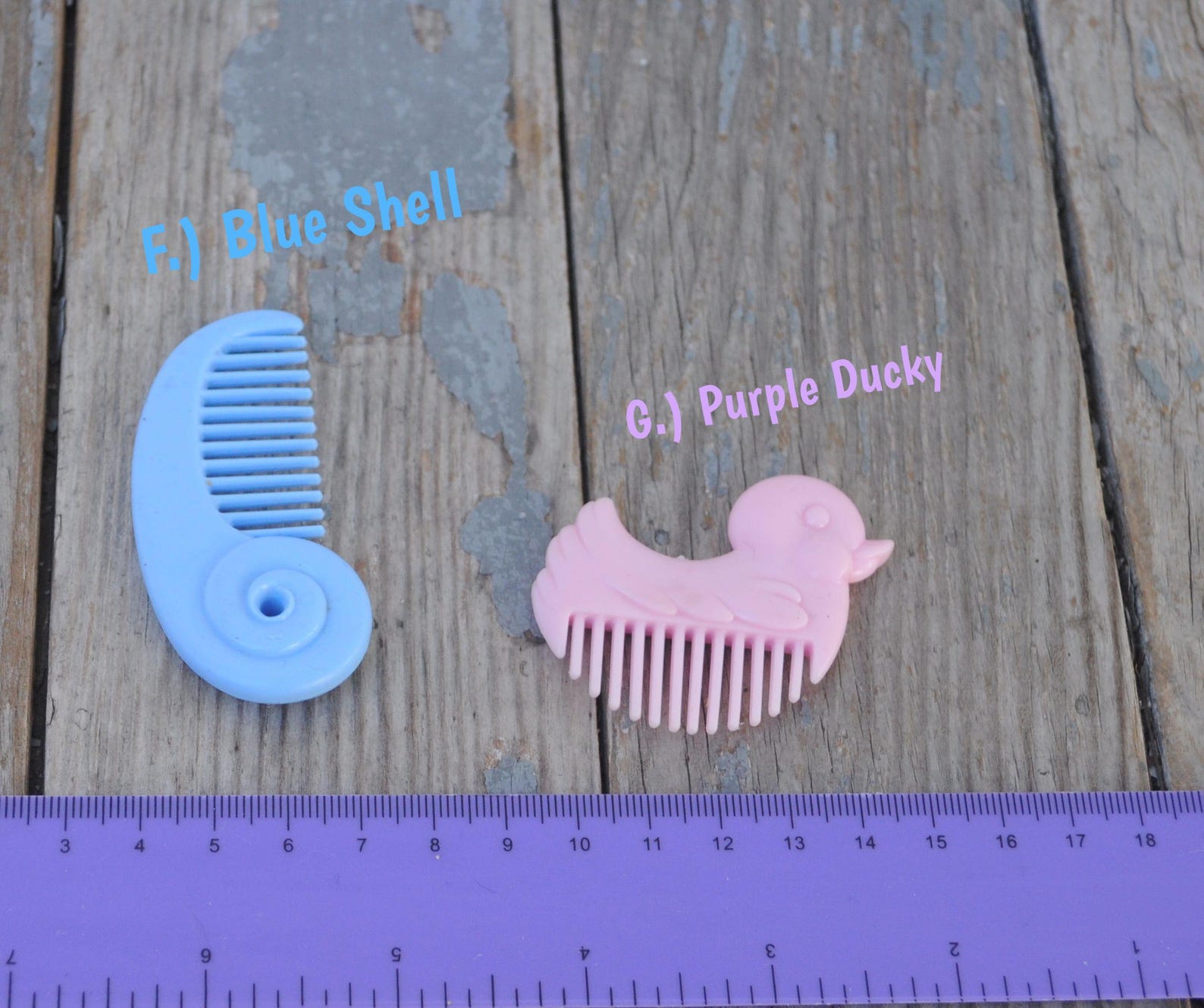 Vintage MLP / My Little Pony Combs & Picks - Gen 1 - Pick Your Own ...