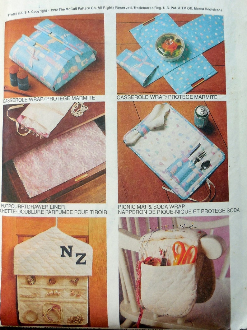 Mccall's 6278 Nancy Zieman / Nancy's Notions Cute | Etsy