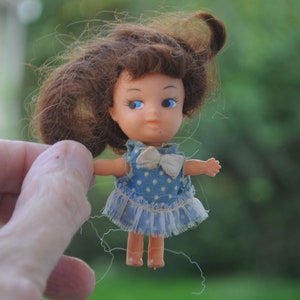vintage années 1960 Liddle Kiddle Clone - Little Kiddles - Petite poupée miniature - Mignon, Kawaii, Pocket Doll -