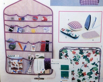 Butterick 4521 - DIY Sewing Accessories - Sewing Club Project - DIY Gift Idea - Machine Cover, Caddy, Ironing Hams, Serger, Etc.