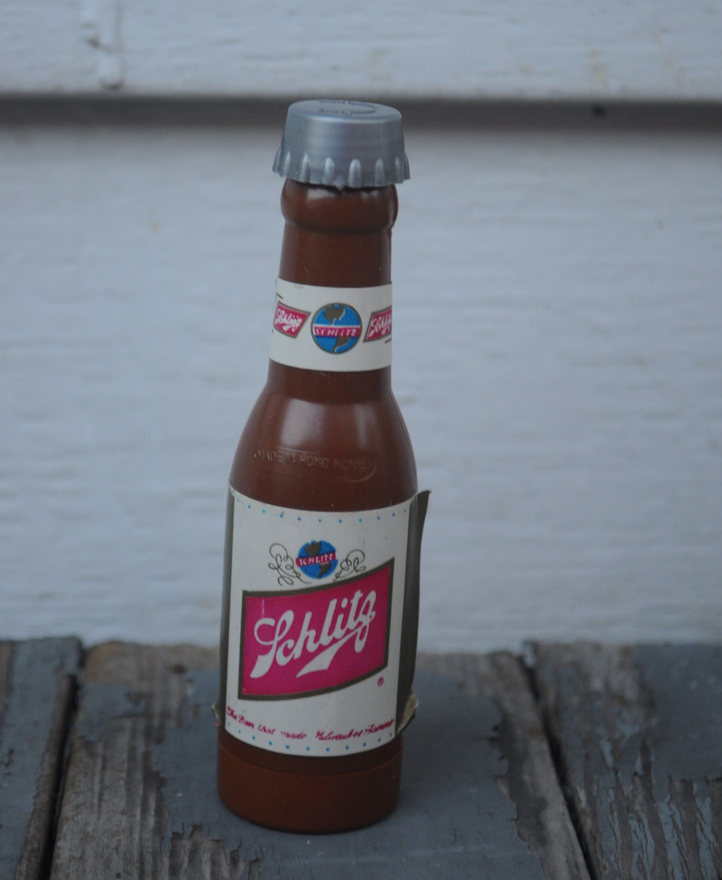 Vintage 1950s / 1960s Schlitz Beer Bottle Mini Flashlight