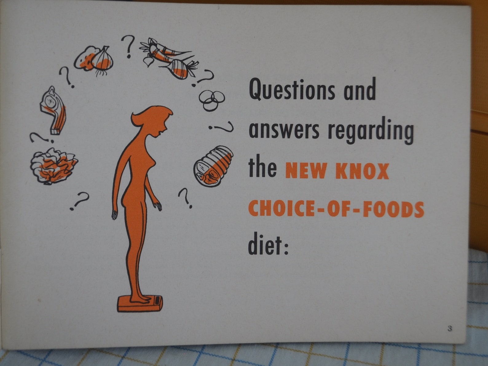 Knox Gelatine Eat and Reduce Recipe Book / Diet Book Etsy