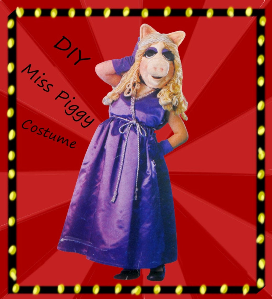 Miss Piggy Costume Diy