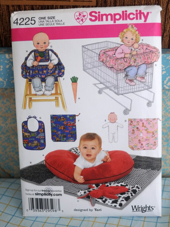 Simplicity 4225 Diy Baby Items Cart Liner Soft Doll Etsy